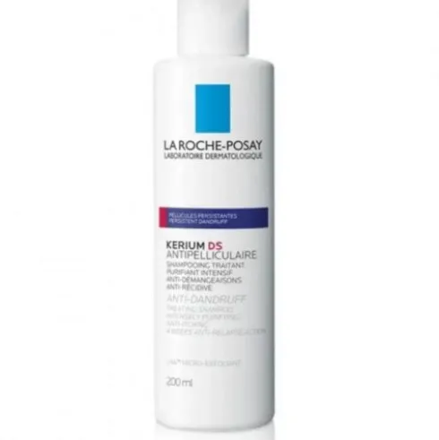 La Roche Posay Kerium Ds Intensive Shampoo Anti-Forfora - Shampoo purificante anti-prurito - 200 ml