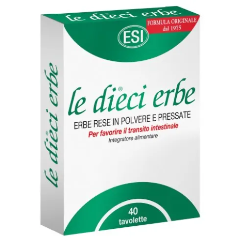 LE DIECI ERBE 40 Tavolette