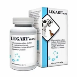 Legart Maxi Mangime Complementare per Cani Supporto Articolare 60 Compresse