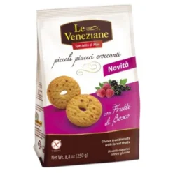 Le Veneziane Biscotti Frutti di Bosco Senza Glutine da 250g