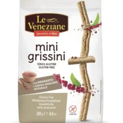 Le Veneziane Minigrissini Grano Saraceno Integrale con Amaranto 250g