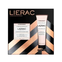 Lierac Cofanetto di Natale 2025 Hydragenist Crema - Crema viso illuminante 50 ml + Maschera rimpolpante 75 ml