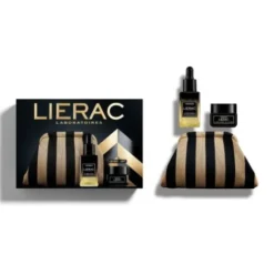 Lierac Cofanetto di Natale 2025 Premium Siero - Siero assoluto 30 ml + Crema contorno occhi 20 ml + Trousse
