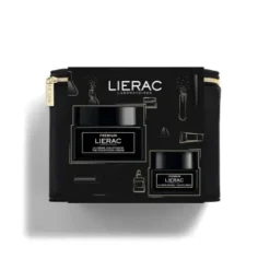 Lierac Cofanetto di Natale 2023 Premium Voluptueuse - La Crema Voluptueuse 50 ml + Contorno occhi 20 ml + Trousse viaggio