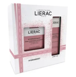 Lierac Cofanetto Hydragenist - Crema idratante ossigenante 50 ml + Gel occhi anti borse 15 ml