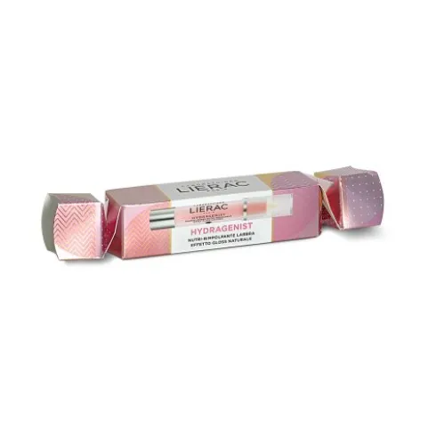 Lierac Cofanetto Hydragenist Labbra Naturale - Balsamo labbra nutri-rimpolpante effetto gloss naturale