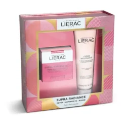 Lierac Cofanetto Supra Radiance Notte - Crema Detox Rinnovatrice Notte 50 ml + Crema mousse struccante 150 ml