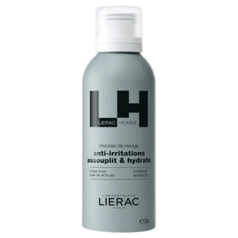 Lierac Homme Mousse Barba - Schiuma da barba anti irritazioni - 150 ml