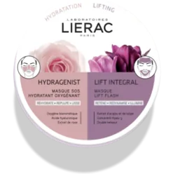 Lierac Mono Mask Hydragenist + Lift Integral - Maschera idratante Antirughe - 2 Pezzi