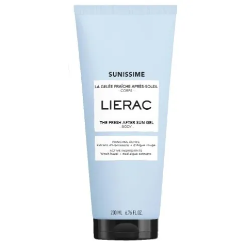 Lierac Sunissime Gel Doposole Rinfrescante - Doposole idratante e lenitivo per il corpo - 200 ml