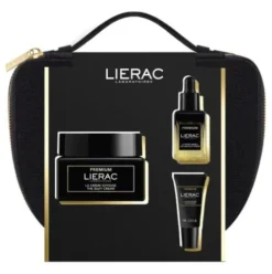 Lierac Trousse Natale 2024 Premium Soyeuse 50 ml + Siero Absolu 13 ml + La Crema Occhi 5 ml - Idea regalo antietà globale