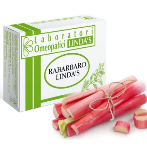Lindas Rabarbaro Integratore per Benessere Digestivo 45 Tavolette Masticabili