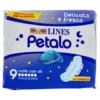 Lines Petalo Assorbenti Notte con Ali 9 Pezzi