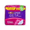 Lines Seta Ultra Lady Assorbenti Ipoallergenici con Ali 12 Pezzi