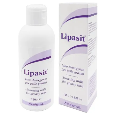 Lipasit Latte Detergente Pelli Grasse per la Pulizia Viso 150ml