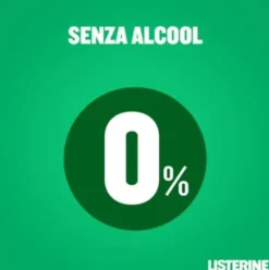 Listerine Difesa Denti e Gengive Collutorio - Ideale per l'igiene orale quotidiana - Gusto delicato - 95 ml