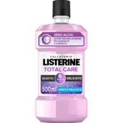 Listerine Total Care Collutorio Zero Alcol - Ideale contro la formazione di tartaro e placca - 500 ml