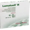 Lohmann & Rauscher Lomatuell H Garza Antiaderente 10x10 cm, 10 Pezzi