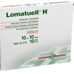 Lohmann & Rauscher Lomatuell H Garza Antiaderente 10x10 cm, 10 Pezzi