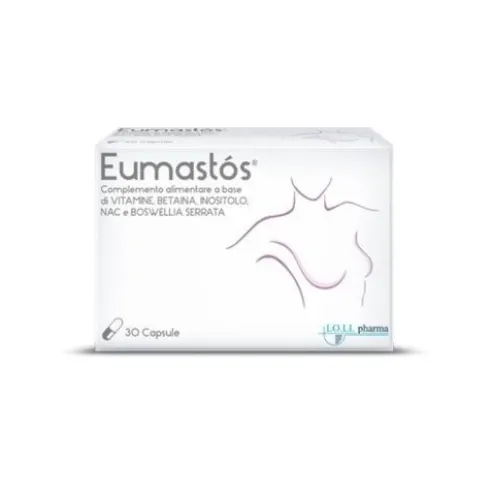 Lo.Li.Pharma Eumastos Integratore Alimentare per Tensione Mammaria 30 Capsule