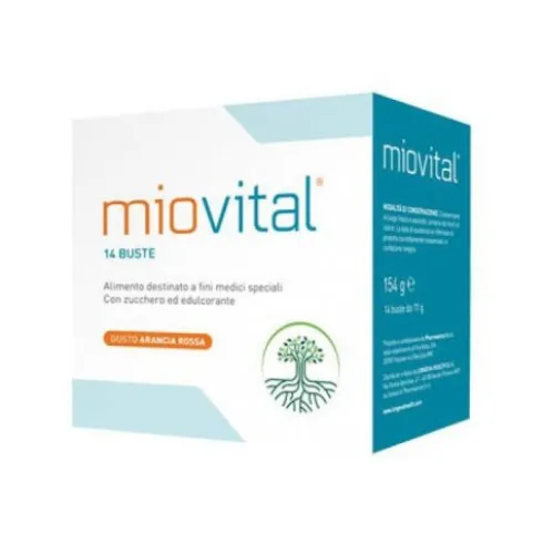 Longeva Health Miovital Alimento a Fini Medici Speciali per Disfagia e Sarcopenia, 14 Bustine