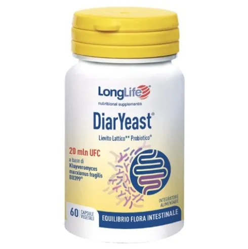 LONGLIFE DIARYEAST 60 Capsule