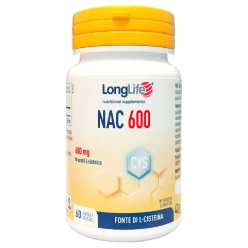 LONGLIFE NAC 60 Cps 500mg