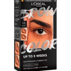 L'Oreal Paris Brow Tattoo Tinta Sopracciglia Marrone Chiaro Definite 1 Pezzo