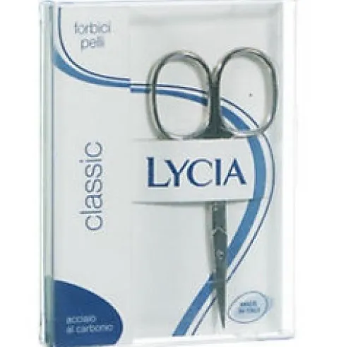 Lycia Forbici Pelli Punte Curve Acciaio