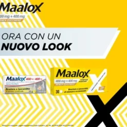 Maalox - Per il trattamento dell'acidità di stomaco occasionale - 30 Compresse masticabili senza zucchero