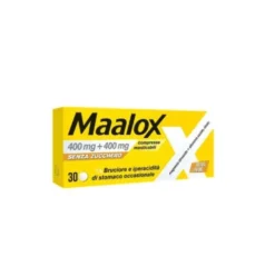 Maalox - Per il trattamento dell'acidità di stomaco occasionale - 30 Compresse masticabili senza zucchero