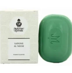 Map Italia Sapone Neem Naturale Purificante per Pelli Grasse e Impure 100g