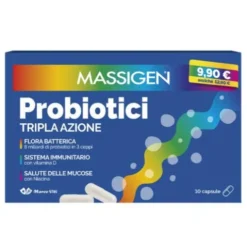 MASSIGEN Probiotici 10 Cps