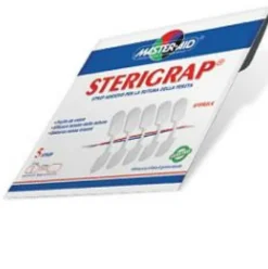 Master Aid Sterigrap Cerotto Adesivo per Sutura 7x1,3 cm, 5 Pezzi