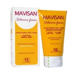 Mavisan Schermo Fisico Crema Solare Viso Corpo Protezione Molto Alta 150 ml