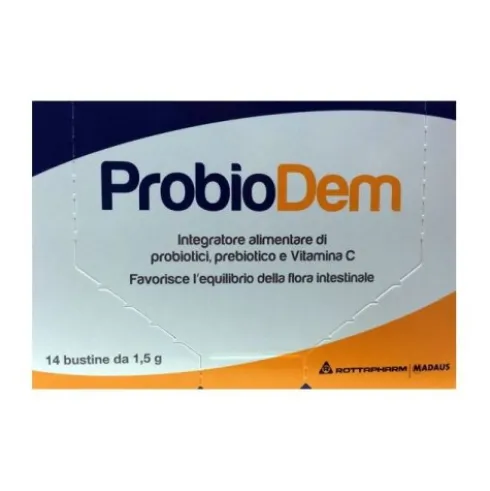 Meda Pharma Probiodem Integratore Probiotici Difese Immunitarie 14 Bustine