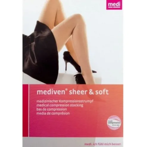 Medi Collant Sheer & Soft 7060SF Caffè Taglia 2
