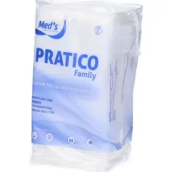 Meds Cotone Pretagliato Family 10x10cm 60 Pezzi