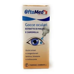 Meds Oftamed's Gocce Oculari Camomilla e Malva Lubrificanti 10ml