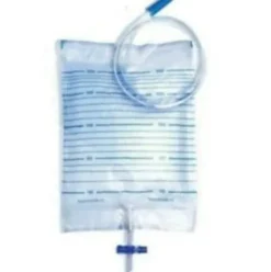 Meds Sacca Urina da Letto 2 Litri con Scarico Tubo 90 cm