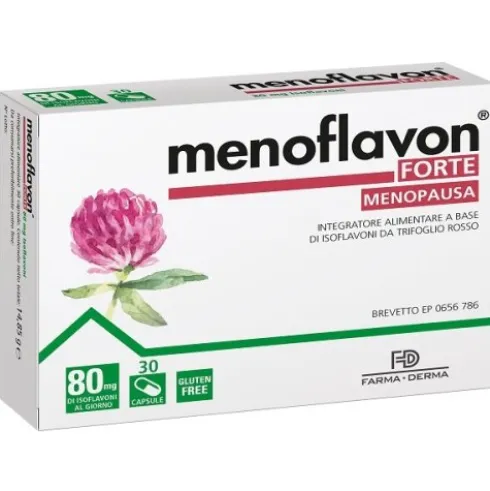 Menoflavon Forte - Integratore per i disturbi della menopausa - 30 compresse