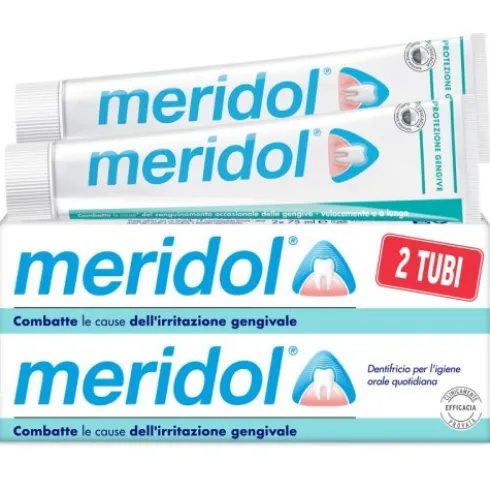 Meridol Dentifricio Bipack 2 confezioni da 75 ml