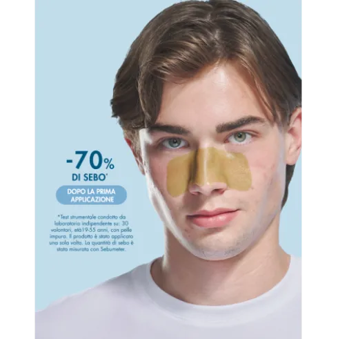 Miamo Blackhead Clear Duo Nose Mask - Maschera naso per punti neri - 5 maschere STEP 1 + 5 maschere STEP 2 + 10 cotton fiock