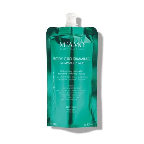 Miamo Body Crio Slimming Gommage & Mud - Fango corpo rimodellante esfoliante e tonificante - 100 g