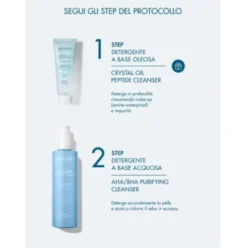 Miamo Doppia Detersione Protocollo Anti-Imperfezioni - AHA/BHA Purifyng Cleanser 250 ml + Crystal oil peptide cleanser 50 ml
