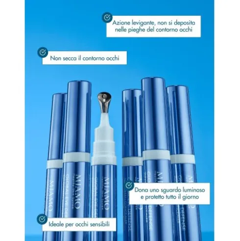Miamo Global Eye Defense Sunscreen Concealer SPF30 - Correttore contorno occhi con protezione solare alta - Shade Toffee