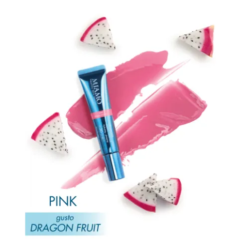 Miamo Lip Gloss Aging Defense SPF30 - Nuance Pink - Gloss idratante e volumizzante labbra - 15 ml