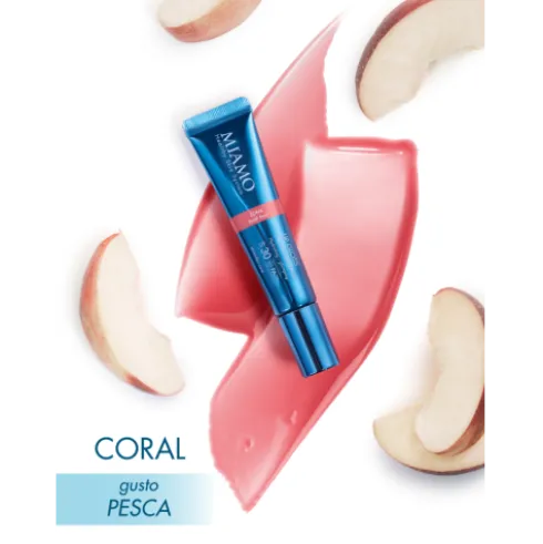 Miamo Lip Gloss Aging Defense SPF30 - Nuance Coral - Gloss idratante e volumizzante labbra - 15 ml