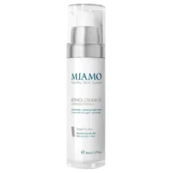 Miamo Longevity Plus Retinol Cream 1% Advanced Formula - Crema notte anti-rughe rigenerante - 50 ml