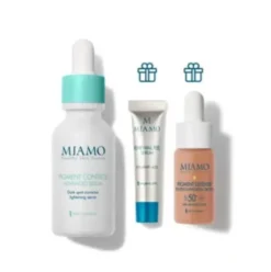 Miamo Protocollo Estivo Macchie Della Pelle - Pigment control serum 30 ml + Renewal peel serum 5 ml + Pigment defense tinted sunscreen drops SPF 50+ 10 ml